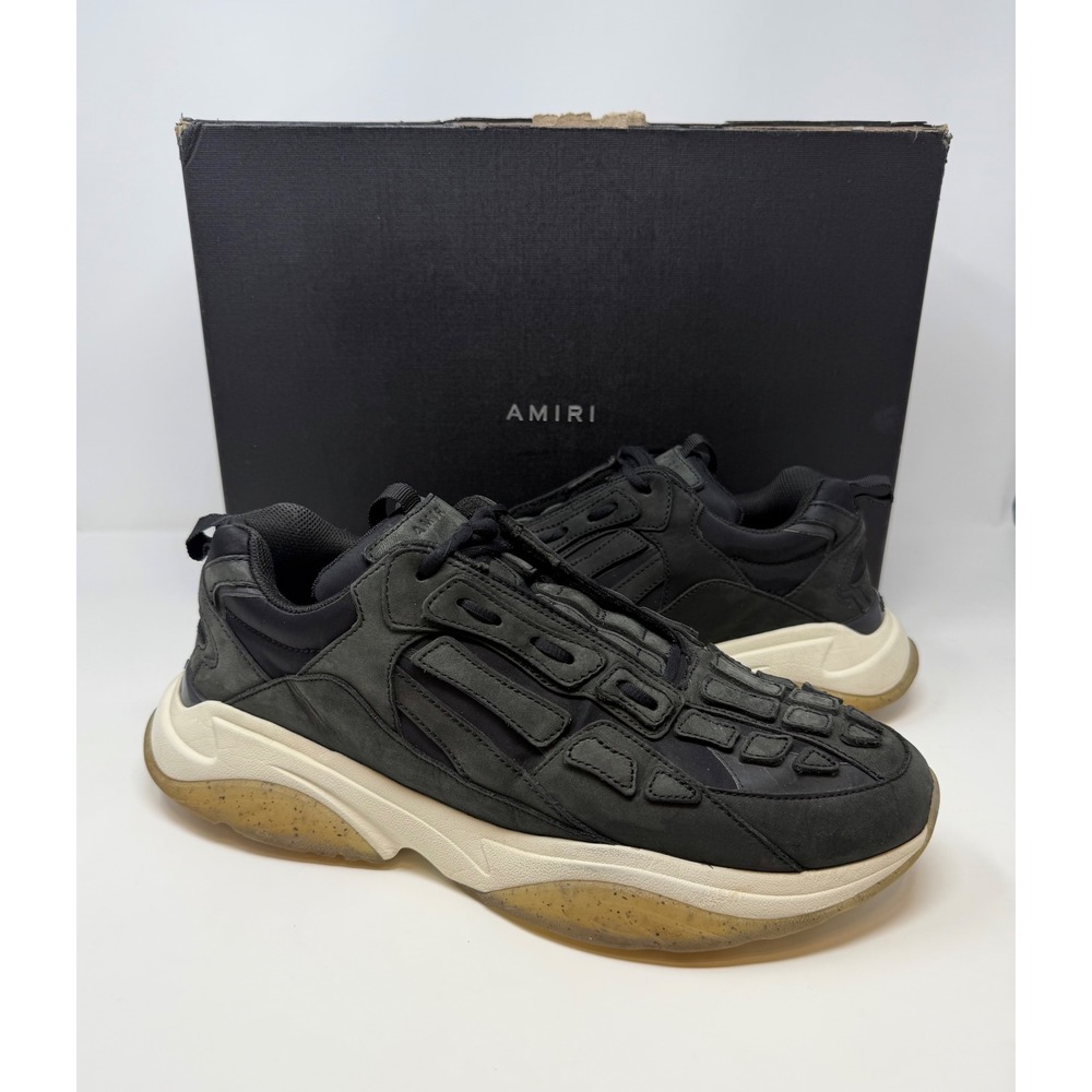 Amiri Bonerunner Sneaker Black/Gum Size 13 US 46 EU